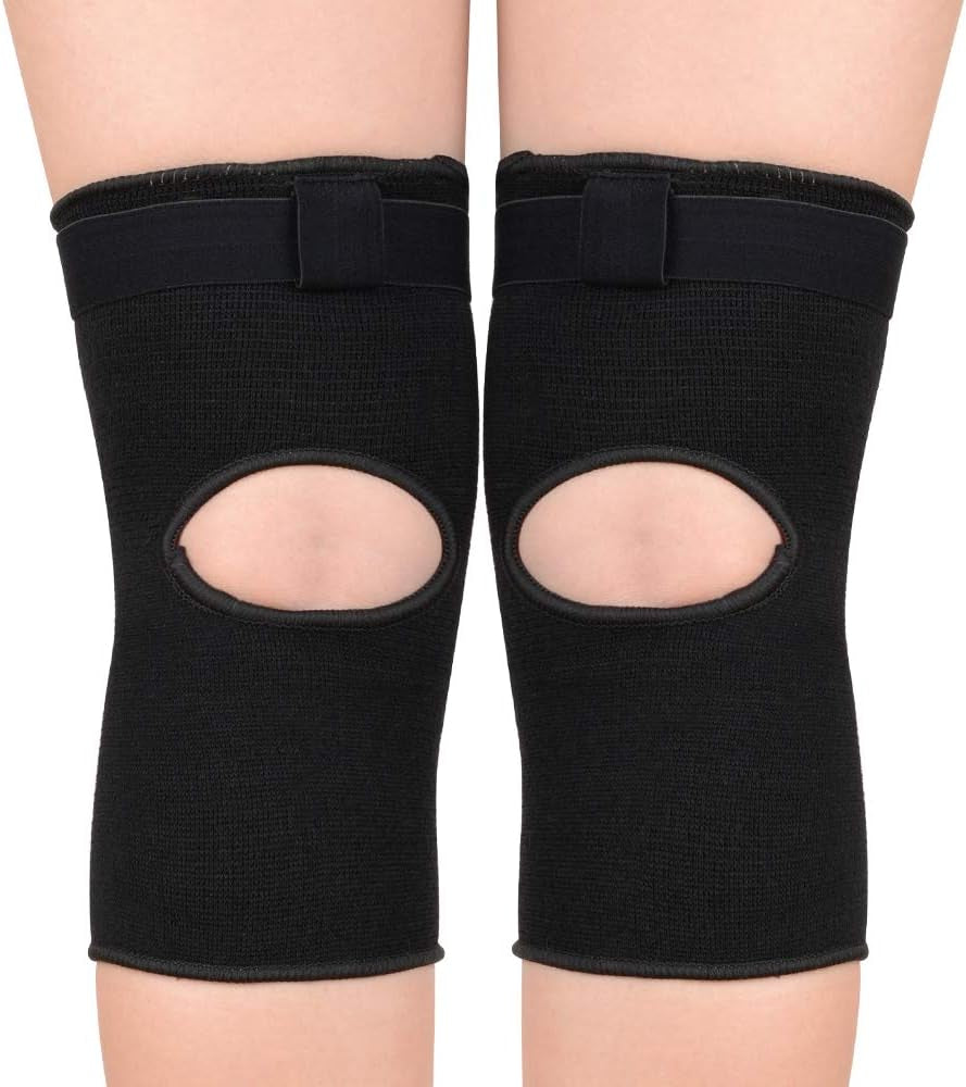 Ginocchiera Rotulea Supporto Sportiva Elastica Tutore Rotula Ginocchiere Legamenti Crociati Menisco per Bambini E Adulti -Danza Calcio Pallavolo Basket Crossfit