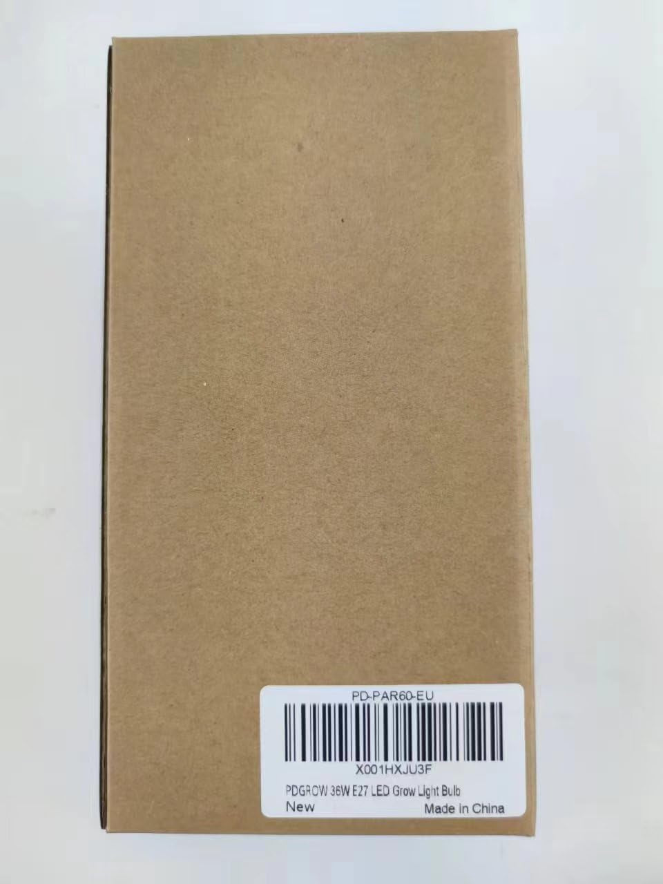 Lampada per piante E27 Lampadina per coltivazione a spettro completo Lampada per piante a LED da 36 W con 36 LED Sam LM301B, lampada per la crescita di lenti in vetro ottico per piante da interno, serre, giardini interni, fiori
