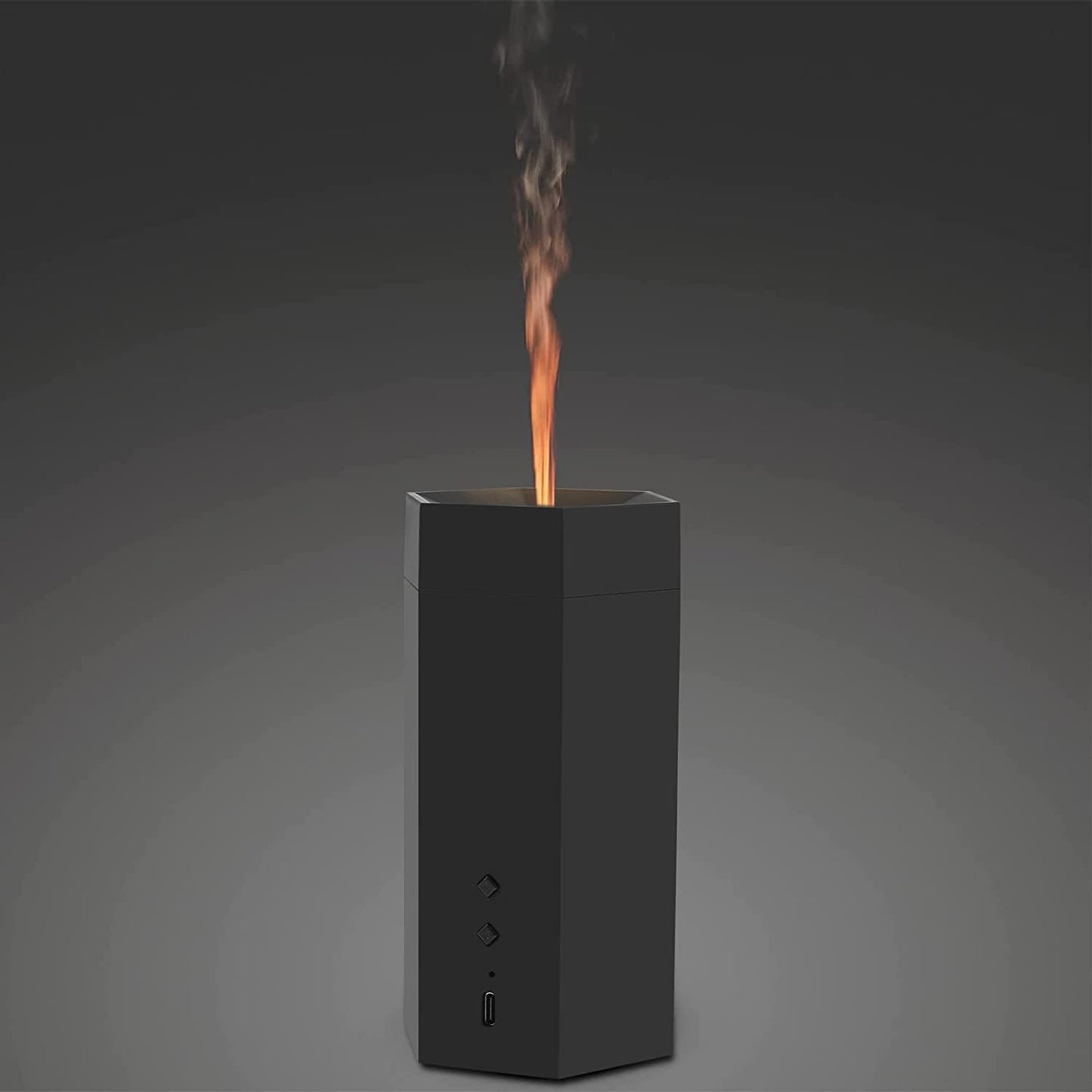 Diffusore Di Oli Essenziali E Di Aromi Senza Fili Effetto Fiamma, Ricaricabile, Luce Regolabile, Spegnimento Automatico - Diffusore Ambiente Elettrico per Yoga, Casa, Ufficio, Camera Da Letto