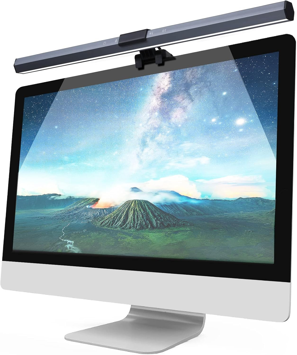 Lampada Monitor PC Computer, Luce Di Lettura a LED, Luce USB, Con Controllo Touch Screen, 3 Tipi Di Temperatura Del Colore Della Luce, Luminosità Regolabile, Protezione per Gli Occhi