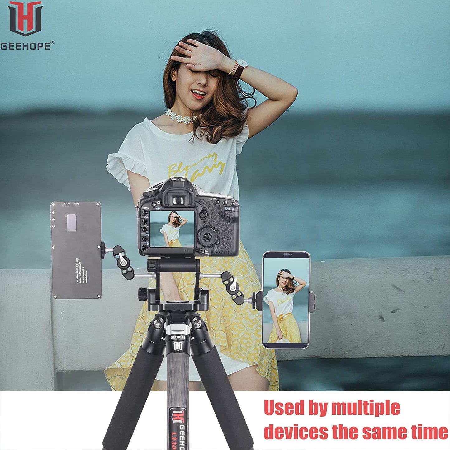 FZ-9 Testa Del Treppiede Con Inclinazione Z Flex Aggiornata Testa Pieghevole Panoramica Flessibile in Lega Di Alluminio CNC per Canon Nikon Sony DSLR Camera Camcorder Smartphone Slider Rail
