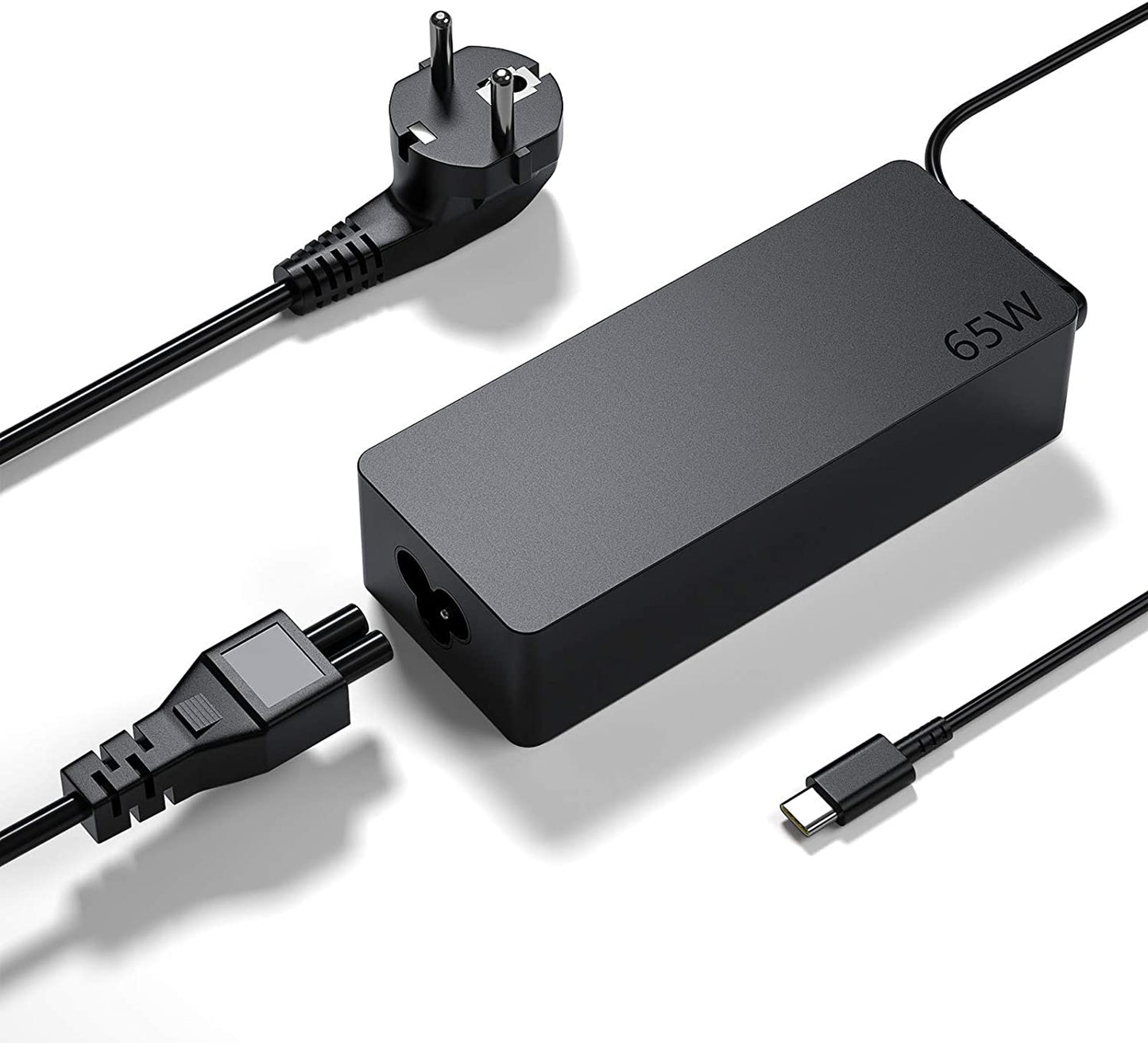 65W USB TYPE-C PD Alimentatore Caricabatterie per PC Portatile Lenovo Thinkpad L13 L14 L15 T14 T14S T15 R14 Gen 1 2 3 T480 T480S L480 L580 E490 E590 ADLX65YAC3A Laptop Caricatore Adattatore