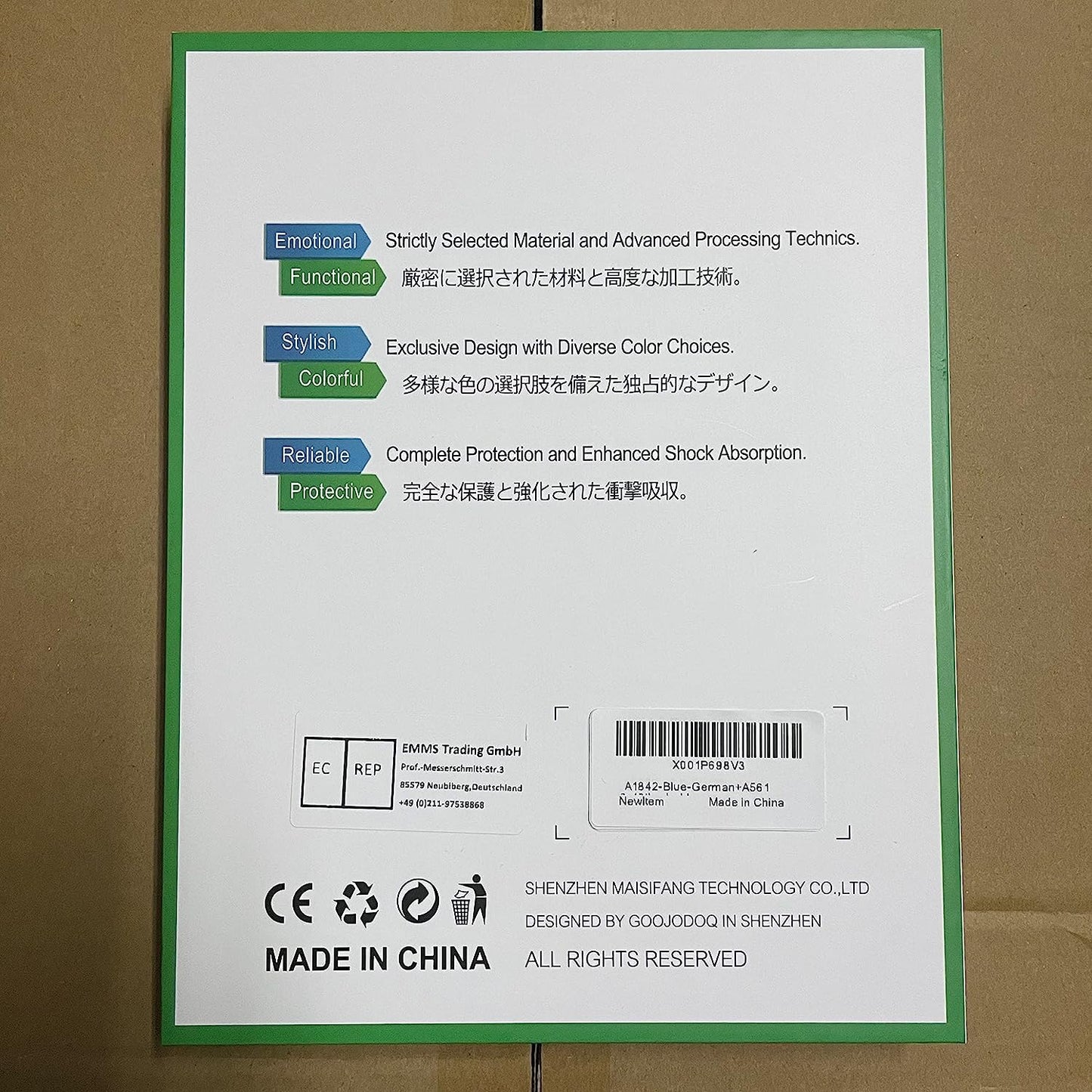Tastiera Retroilluminata Compatibile Con Ipad 10° Generazione 2022, Layout QWERTZ Magnetico, Tastiera Retroilluminata Rimovibile Con Custodia per Ipad 10° Gen 10,9 Pollici 2022, Blu