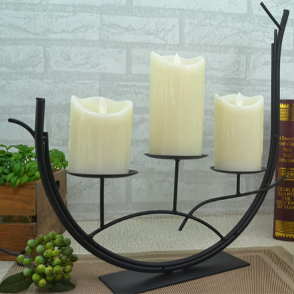5.9In LED Wickless Candle Wave Tear Shaped Ricaricabile E Ambientale Flickering Candle Con Telecomando