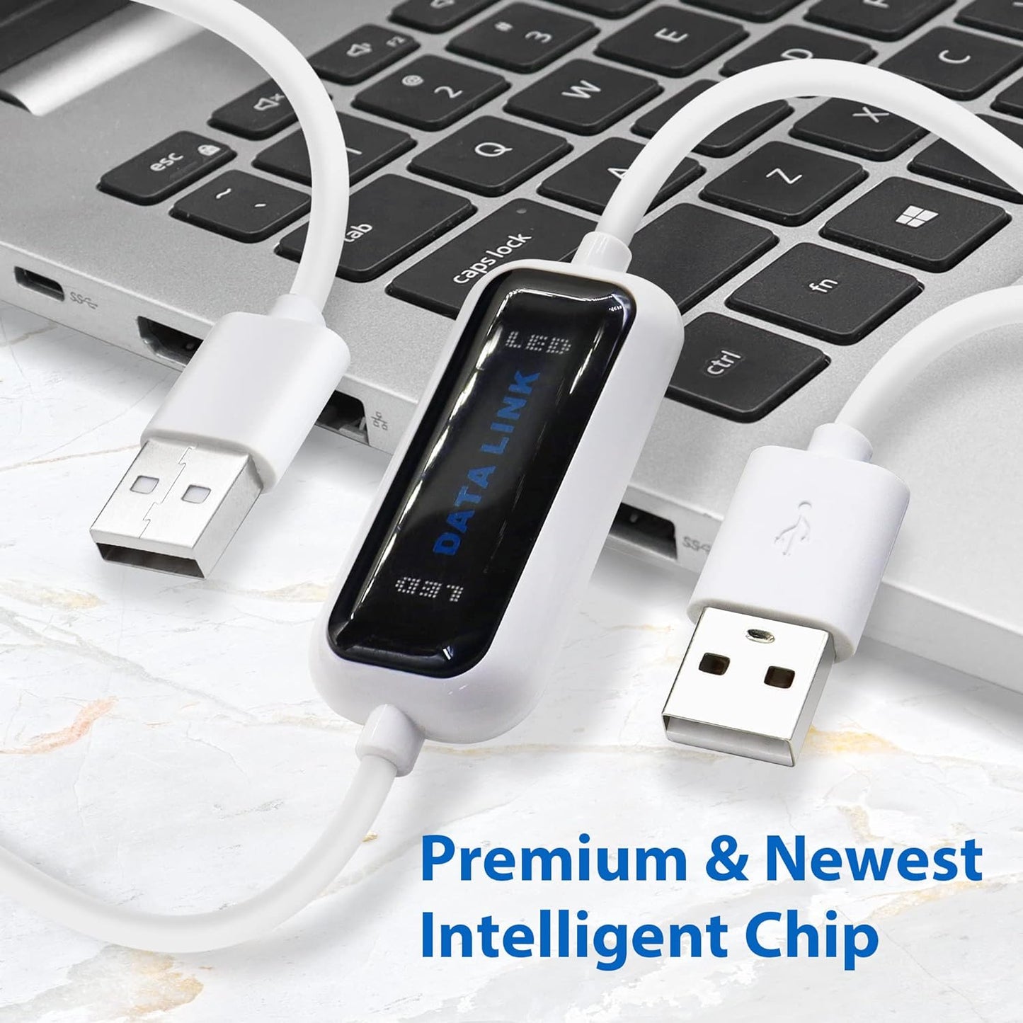Cavo Di Trasferimento Dati USB Ad Alta Velocità Da PC a PC USB 2.0 Computer Laptop Data Sync Link File Transfer Copia Cavo per Microsoft Win 2000/Xp/Vista/Win7/8/10