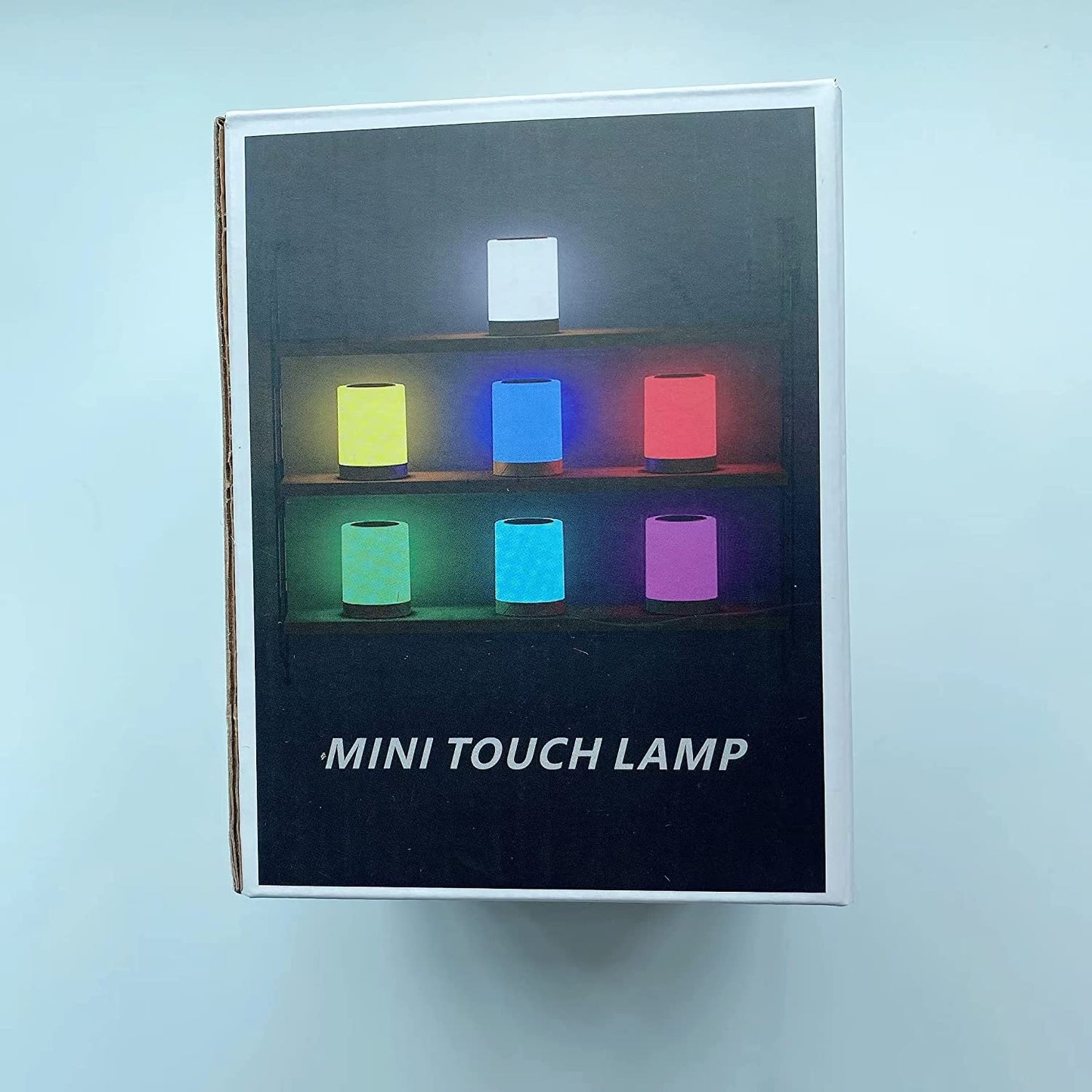 Lampada Da Comodino Senza Fili, Touch Luce Notturna Bambini Led, Batteria Lampada Led Ricaricabile Con 10 RGB Colori 4 Modi D’Illuminazion per Tavolo Camera Scrivania