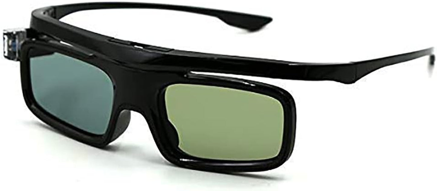 3D Occhiali, Otturatore Attivi Ricaricabile 3D Occhiali per Proiettori 3D Dlp-Link Acer Benq Optoma Viewsonic Philips LG Infocus NEC Jmgo Vivitek Toumei - 1 Pezzi