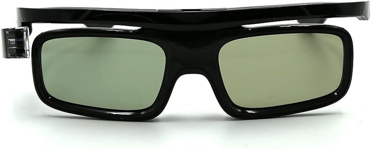 3D Occhiali, Otturatore Attivi Ricaricabile 3D Occhiali per Proiettori 3D Dlp-Link Acer Benq Optoma Viewsonic Philips LG Infocus NEC Jmgo Vivitek Toumei - 1 Pezzi
