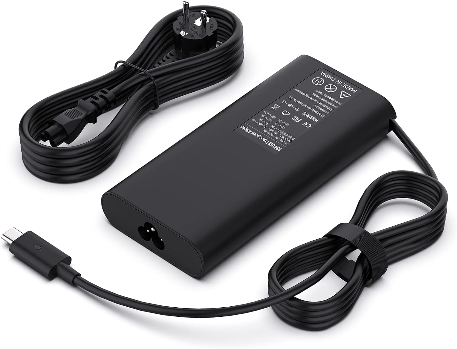 90W USB C Alimentatore Caricatore per Dell Latitude 5420 5430 5300 5400 5480 5490 5580 5590 5330 5440 7440 7300 7400 7280 7390 2In1 Xps 13 15 17 LA90PM170 DA90PM170 Caricabatterie Adattatore Charger
