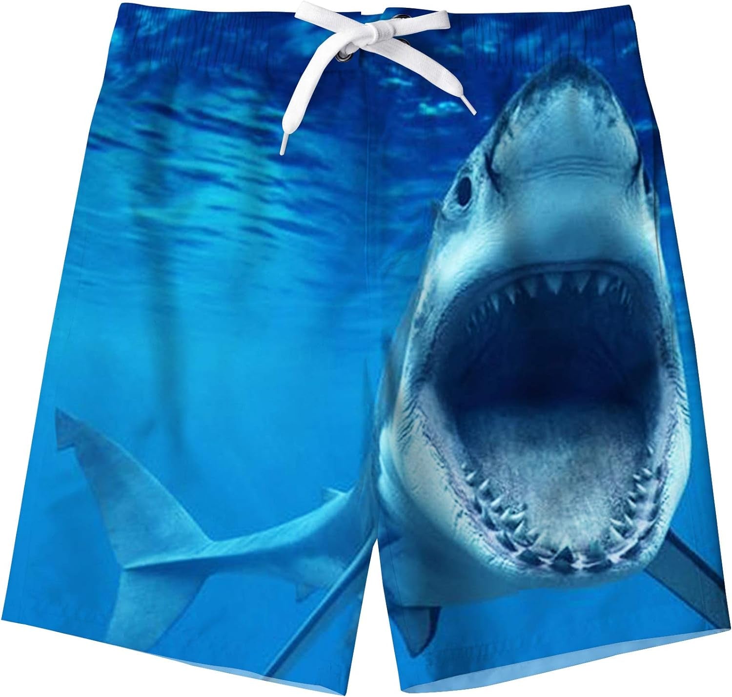 Pantaloncini Da Bagno Bambino Ragazzi 3D Graphic Costume Da Bagno Estate Asciugatura Veloce Pantaloncini Da Spiaggia Con Fodera in Rete 6-14 Anni