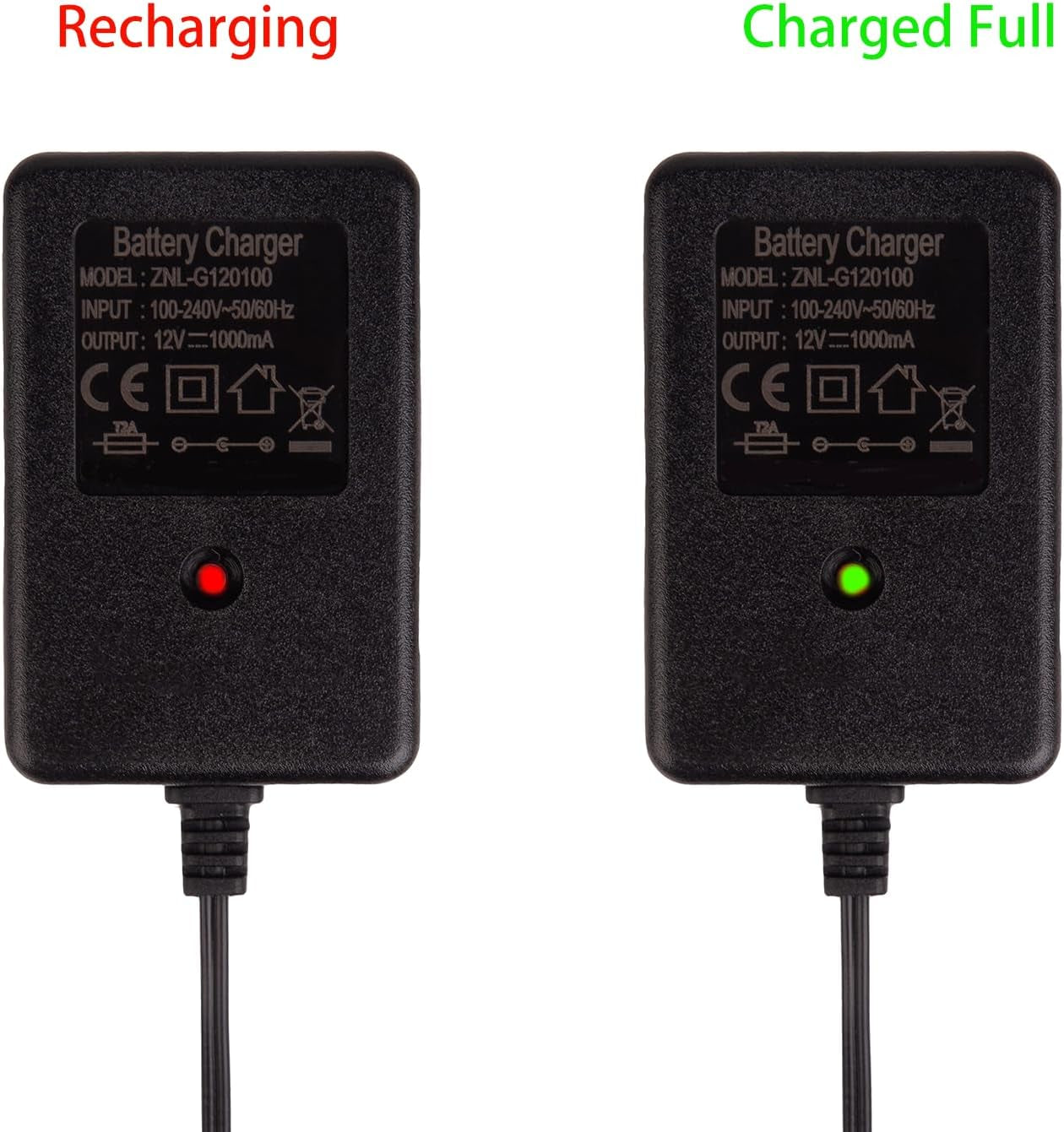 Caricabatterie per Auto Elettriche per Bambini, 12V 1A per La Guida Elettrica Su Giocattoli Moto SUV ATV