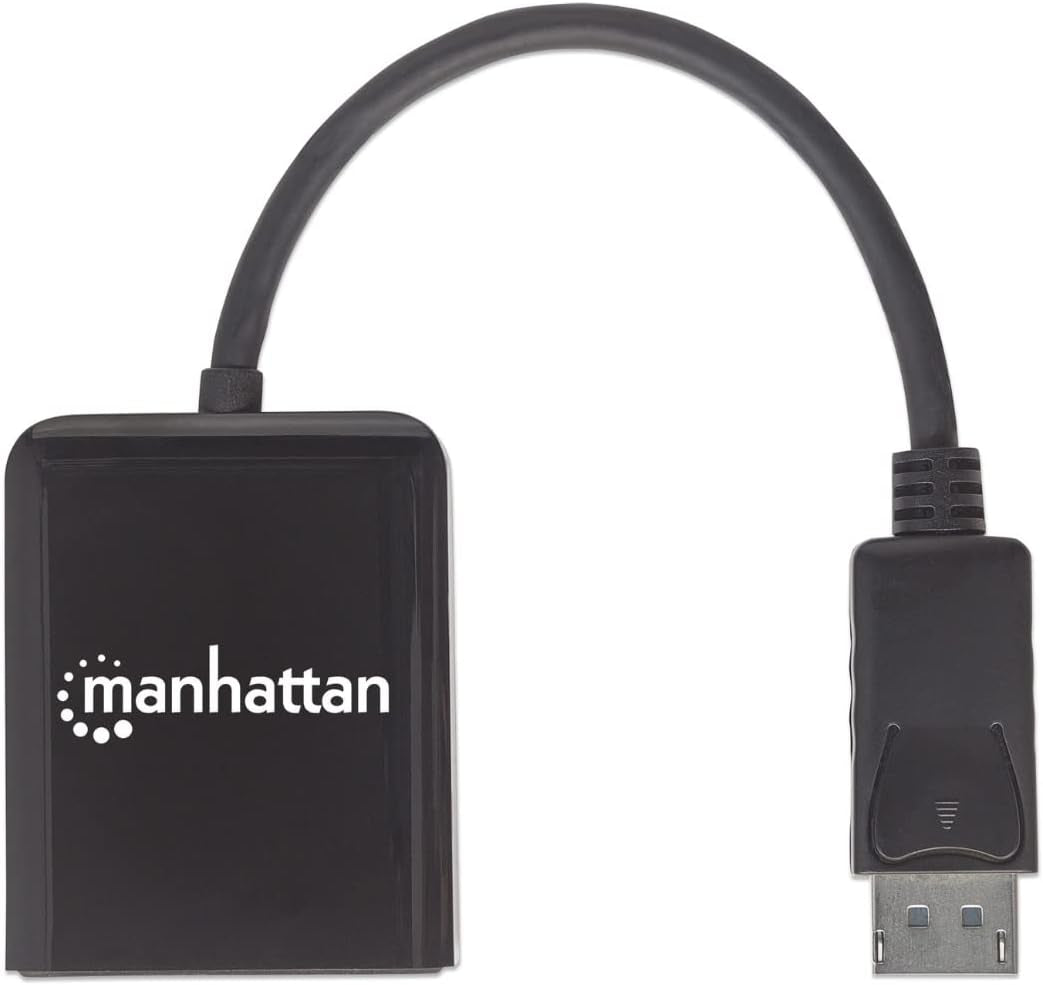 207768 Displayport Video Splitter - Video Splitters (Displayport, Gold, 480I,480P,576I,576P,720P,1080I,1080P,2160P, Black, 0-40 °C, -20-60 °C)