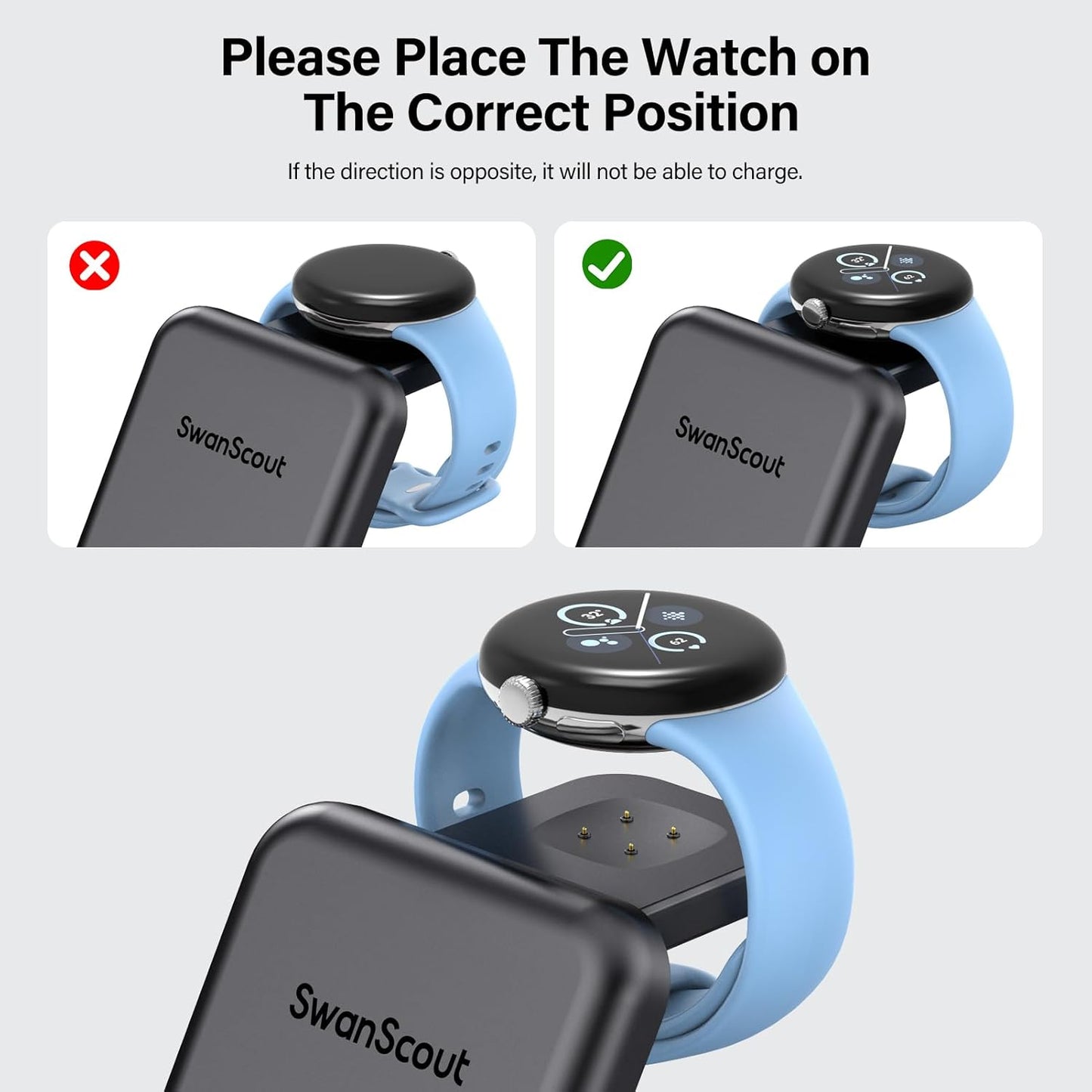 701G2 Stazione Di Ricarica 3 in 1 per Google Watch 3/2, 25W Caricabatterie Rapido per Pixel 9 Pro/9 Pro Xl/9/8A/8/8 Pro/7A/7/7 Pro/6/6 Pro, Pixel Buds Pro/Buds