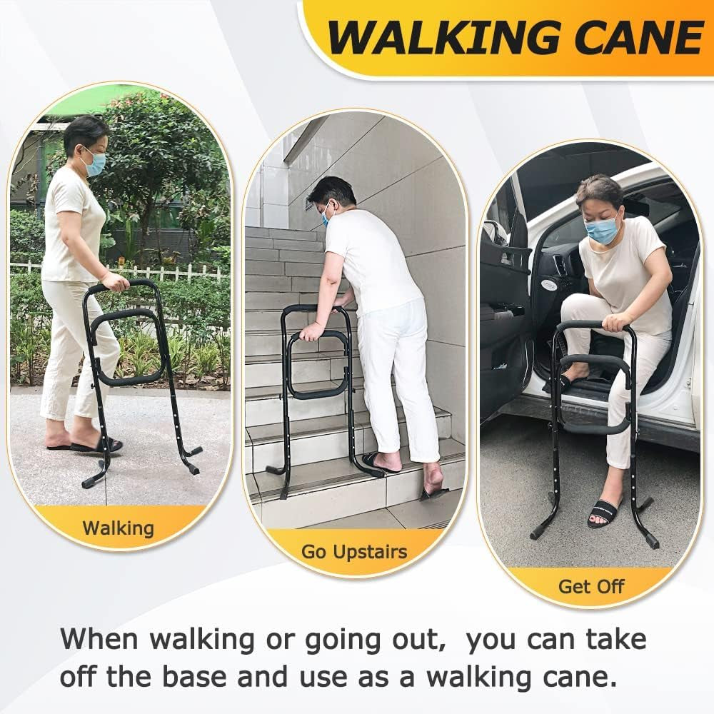 Bastone Da Passeggio per Donne Anziane Equilibrio Confortevole E Resistente per Scale per Anziani Stabilità Sedia Aiuti Stand up Canna Da Stand up Stand Stander Stand Alone Wide