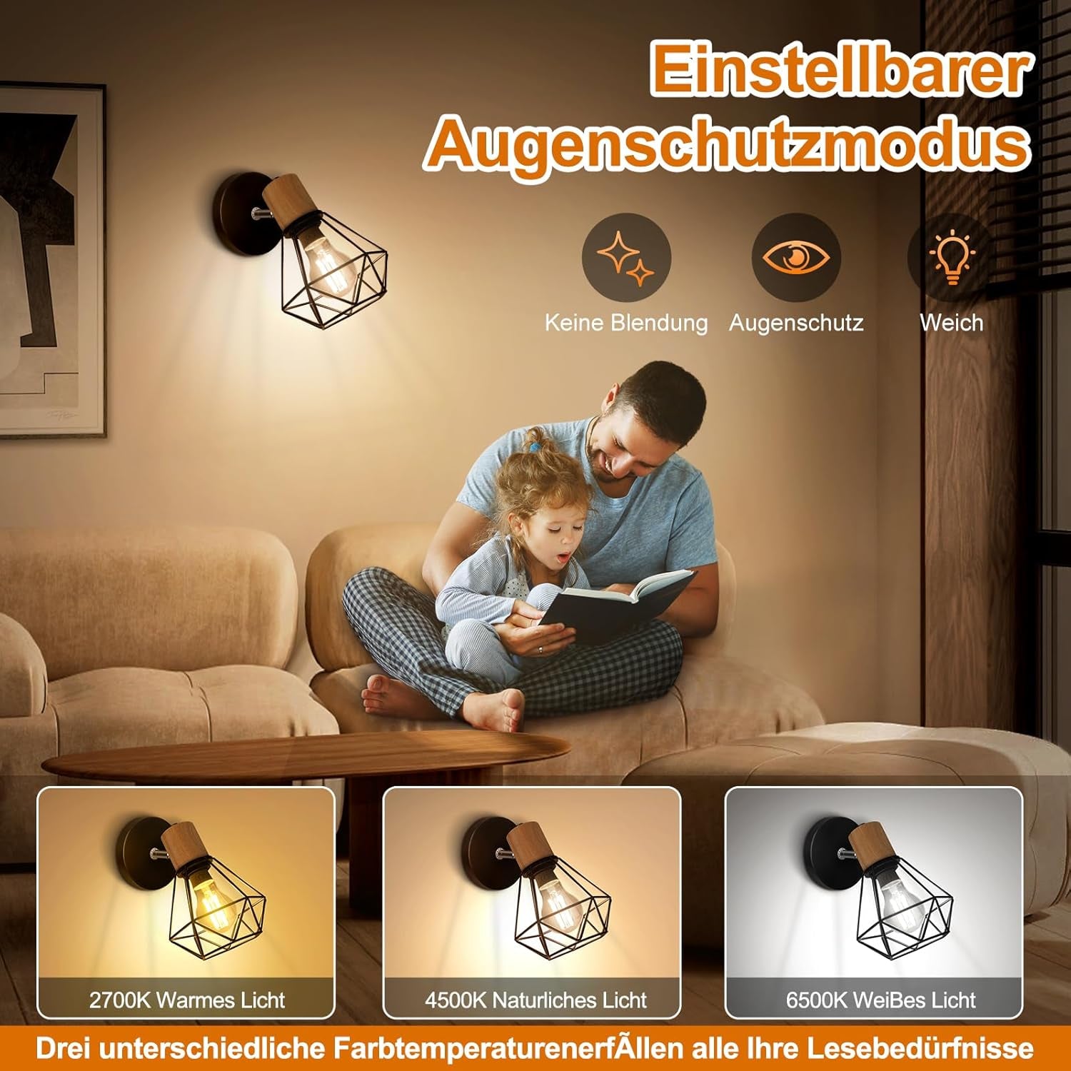 Applique Da Parete per Interni Applique Da Parete Nera Applique per Interni Con Lampadine per Scale, Camere Da Letto, Sale Da Pranzo, Salotti