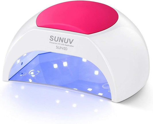 Lampada Unghie LED UV Professionale per Gel E Semipermanente, Sensore Di Avvio Automatico, 4 Timer 10/30/60/90S