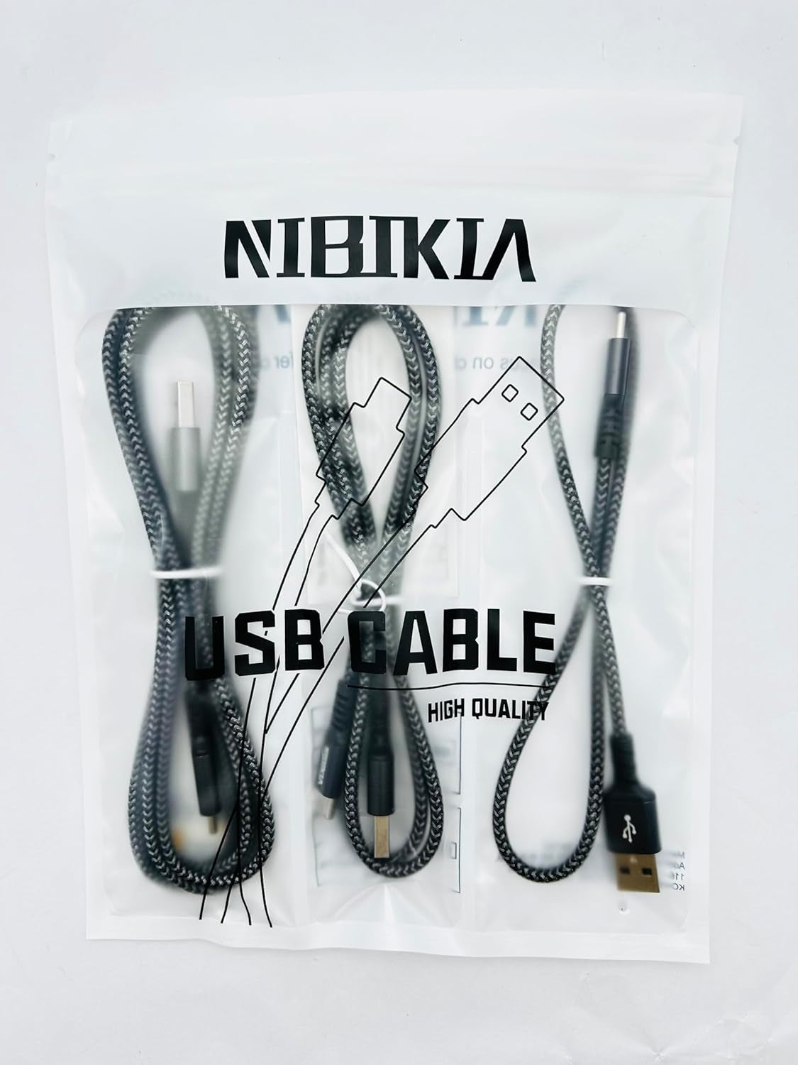 Cavo USB C, Cavo USB Type-C [3Pezzi/ 0.5M+1M+2M] Caricabatterie Cavetto Ricarica Rapida Filo Caricatore Carica per Samsung S23 S22 S20 S10 S8, A20E A33 A52 A53 A54