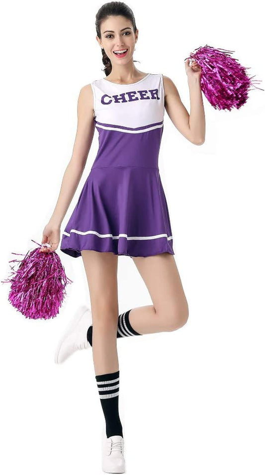 Costume Operato Da Cheerleader Uniforme Cheerleading No Pom-Pom