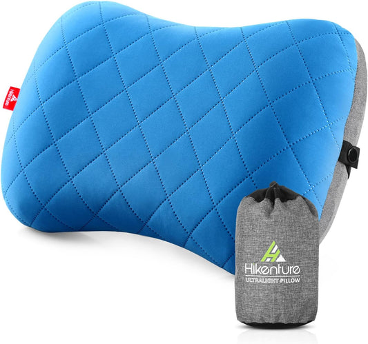 Cuscino Gonfiabile Da Campeggio, Da Viaggio, Con Federa Rimovibile, Comodo Cuscino Cervicale per Viaggio/Esterno, Cuscino Da Viaggio, Cuscino Gonfiabile Da Viaggio, Cuscino Imbottito