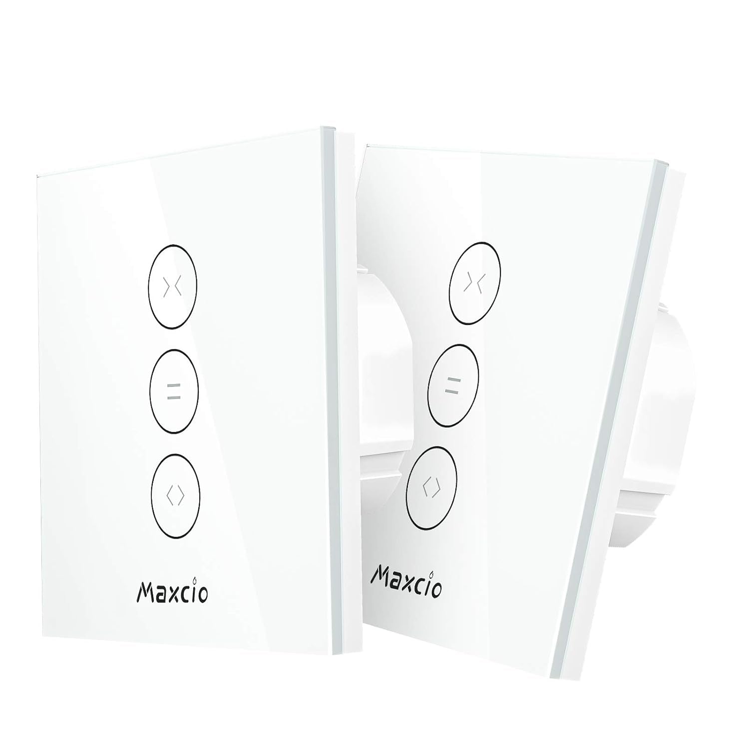 Interruttore Wifi per Tapparelle,  Smart Switch per Motori per Tapparelle, Compatibile Con Alexa E Google Home per Controllo Vocale, APP Controllo,Family Share,Timer(2 Packs)