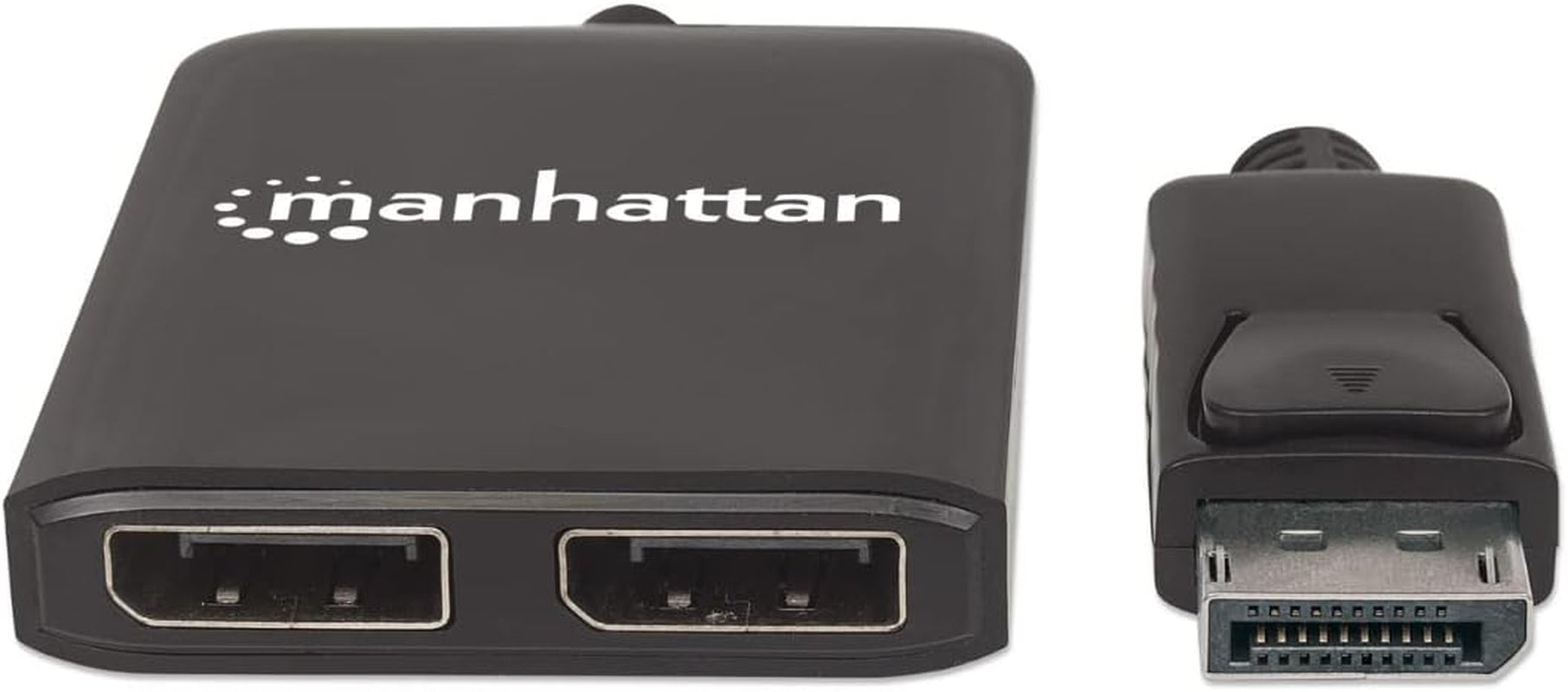 207768 Displayport Video Splitter - Video Splitters (Displayport, Gold, 480I,480P,576I,576P,720P,1080I,1080P,2160P, Black, 0-40 °C, -20-60 °C)