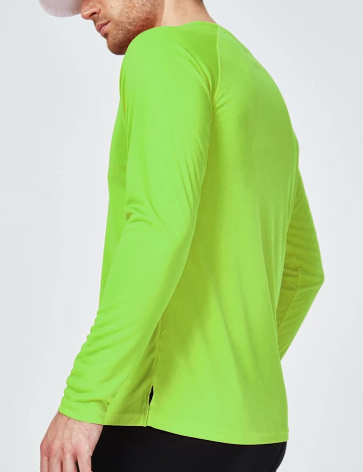 Rashguard - Maglietta UV Da Uomo, Impermeabile, UPF 50+, Protezione Solare Da Uomo, a Maniche Lunghe, per Sport All'Aria Aperta