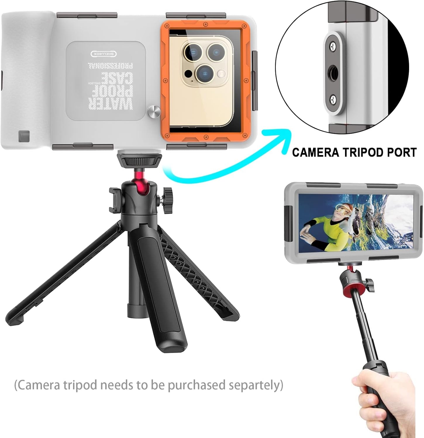 Custodia Impermeabile Smartphone IPX8 Porta Cellulare 15M Subacqueo Compatible per Iphone 15 15 Pro 14 13 12 15 Pro Max Samsung S23 S22 Xiaomi 13 12 Redmi Note 12 11 Pro
