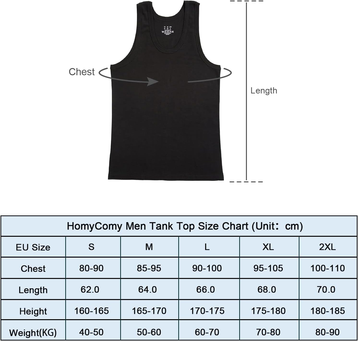 Canottiera Uomo 3 Pezzi Comodo Cotone 100% Cotone Elasticizzato Fitness Canottiera Sportiva Colori Multipli E Taglie