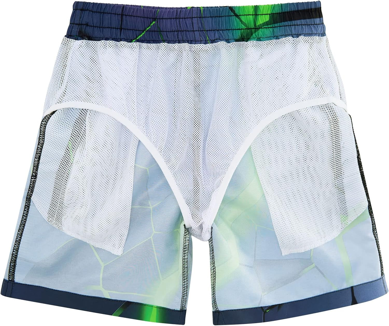 Costumi Bambino Ragazzi Mare 3D Stampato Bermuda Da Bagno Asciugatura Rapida Costume Surf Pantaloncini 5-14 Anni