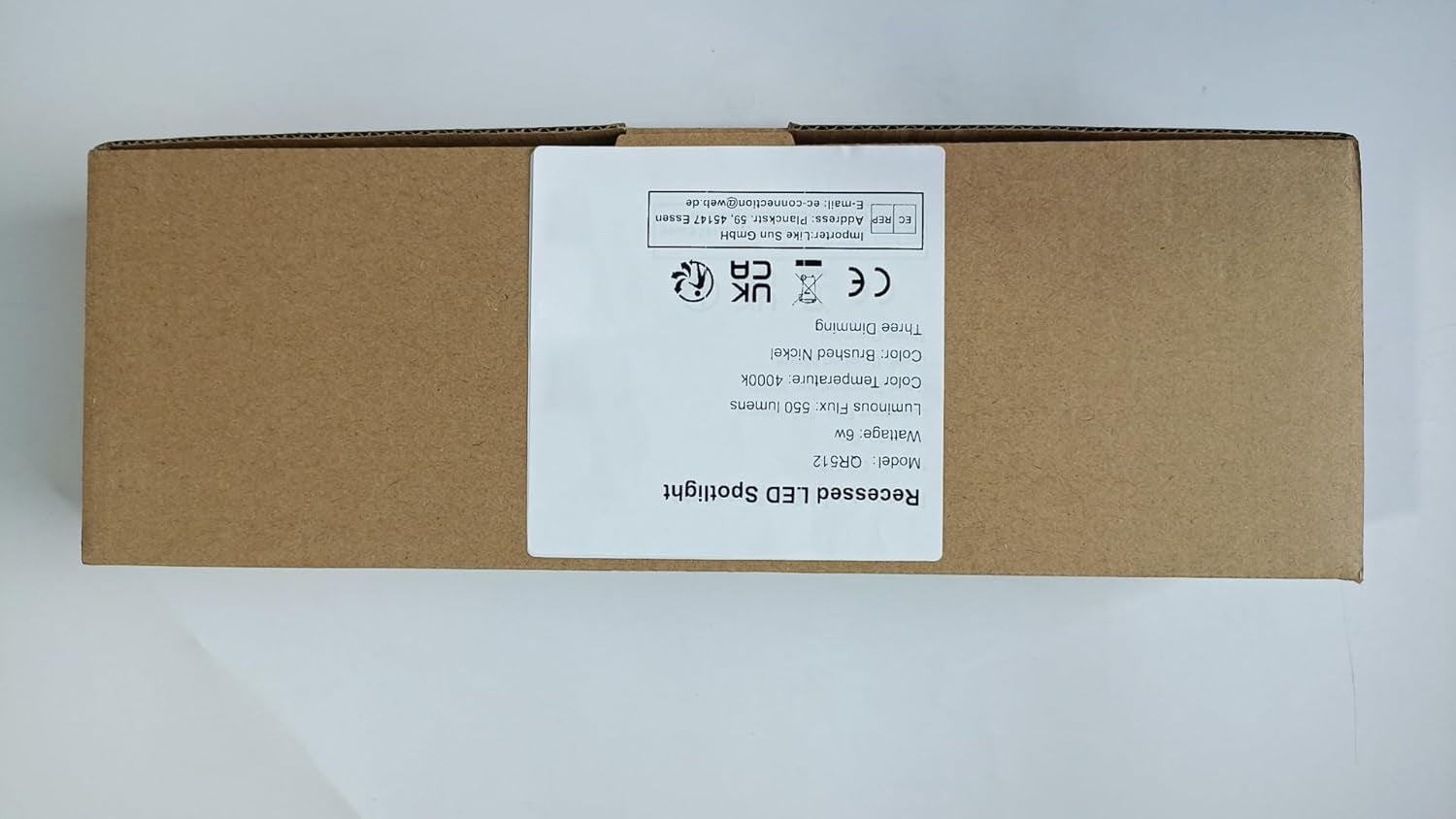 BOYIR Set di 3 faretti da incasso a LED 230V faretti LED ultra piatti 3 livelli dimmerabili 6W 4000K luci da incasso bianco neutro 550LM Faretti da incasso a LED orientabili IP44 faretti da soffitto adatti al bagno 68 mm