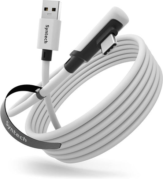 Cavo Link 3M/10 FT Compatibile Con Quest2/Pro E Pico4/Pro Accessori, Trasferimento Dati PC Ad Alta Velocità, Link Cavo USB 3.0 a USB C per Visore VR E PC Da Gioco