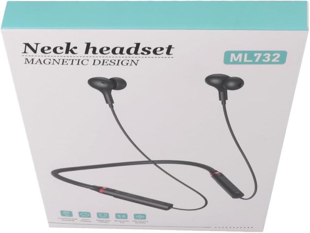 Cuffie Bluetooth Con Cavo per Samsung A54 5G S24 S23 Ultra Iphone 15 Pro Pixel 8 7A Mi 14, Archetto Senza Fili, Auricolari Stereo Con Microfono per Corsa, Palestra, Traning, Sonno