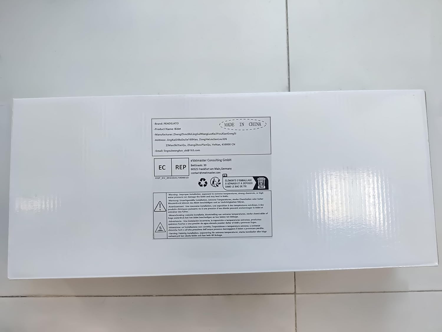 Inserto per Bidet per WC, Non Elettrico, Sottile Bottone Automatico, Bidet, Doppio Ugello Autopulente Retrattile (Protezione Da Intasamento) E Manopola per La Regolazione Della Pressione