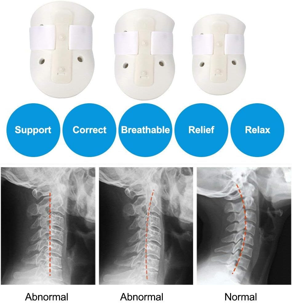 Neck Brace Collar Support Collo Regolabile Brace Di Fissaggio Spine Care Correzione Unità Fornire Sollievo per Dolori Al Collo E Parte Superiore Della Schiena(S)