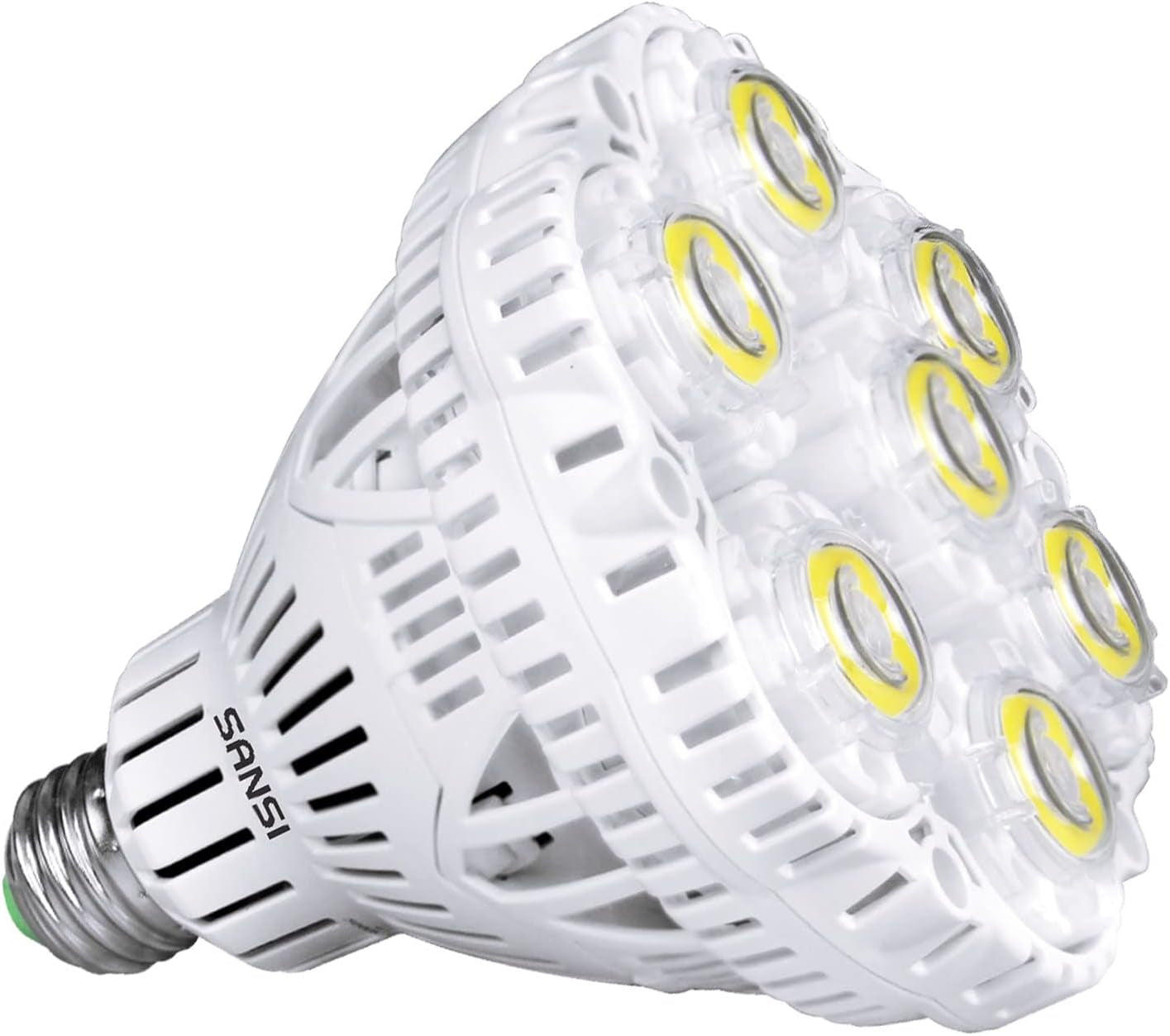 40W Lampadina a LED E27, 350W Equivalente, Lampadina LED 5000K Luce Bianca Fredda, 5500Lm, Non Dimmerabile, Con Adattatore Da E27 a E40