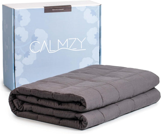 Coperta Pesante 150X200 - Piumino Pesante - Coperta Di Relax Con Perline Di Vetro - Coperta Pesante per Adulti - Coperta Terapeutica in Cotone Al 100% Di Alta Qualità - Coperta Pesante 8 Kg