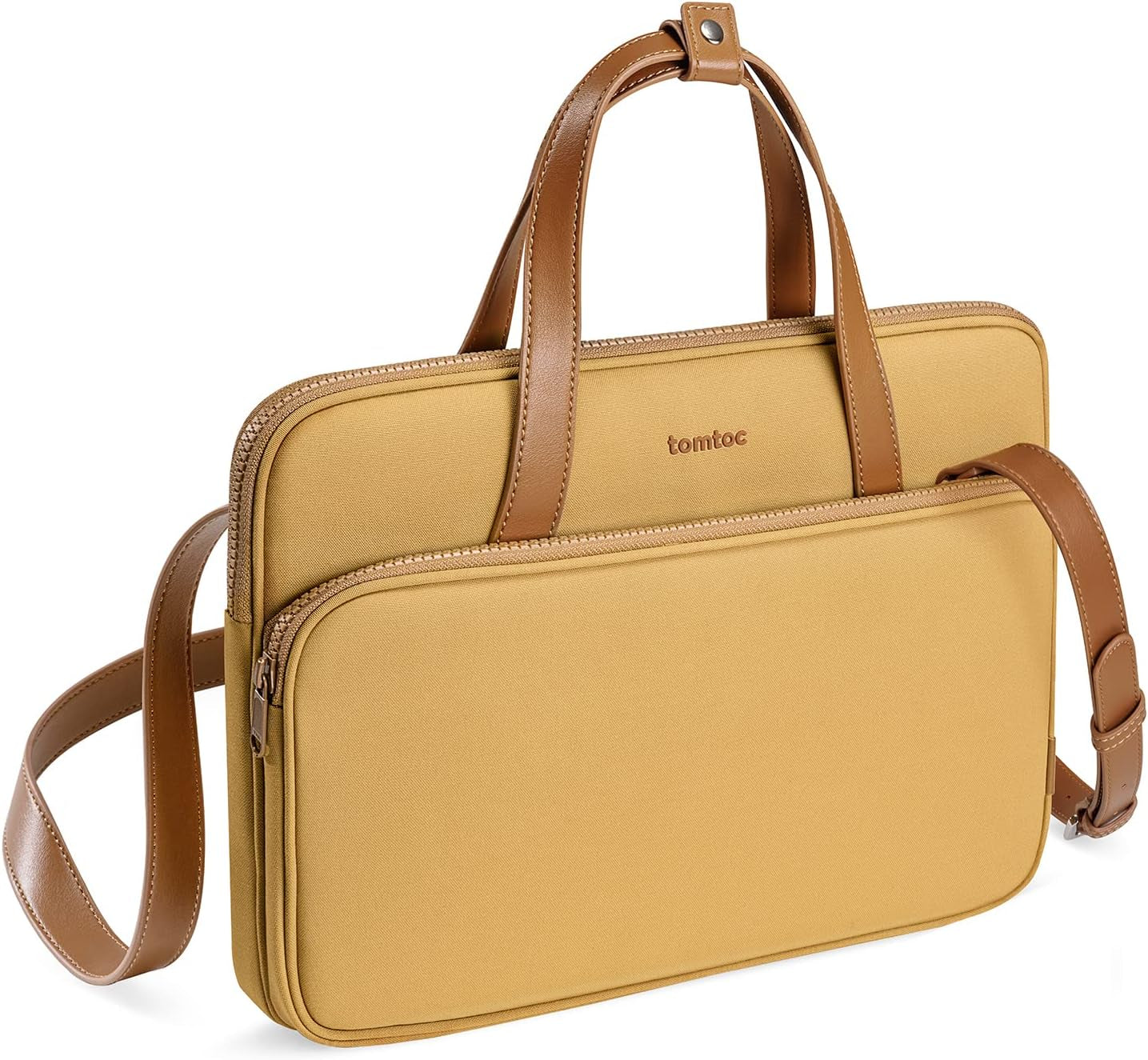 Borsa a Tracolla per 14 Pollici Macbook Pro M3/M2/M1 Pro/Max 2023-2021, 13" Macbook Pro M2/M1 2022-2016, Macbook Air M2/M1 2022-2018, Borsa per Laptop Custodia per 12.9" Ipad Pro Con Tastiera