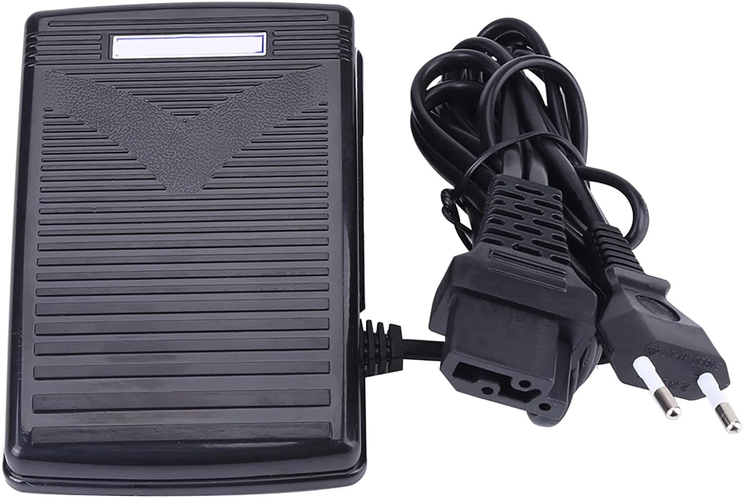 Cavo Di Comando a Pedale Elettronico Con Pedale Di Controllo a Pedale 220V Con Cavo Di Alimentazione per Macchina Da Cucire Singer 974 (Spina Europea) (EU Plug 200-240V)