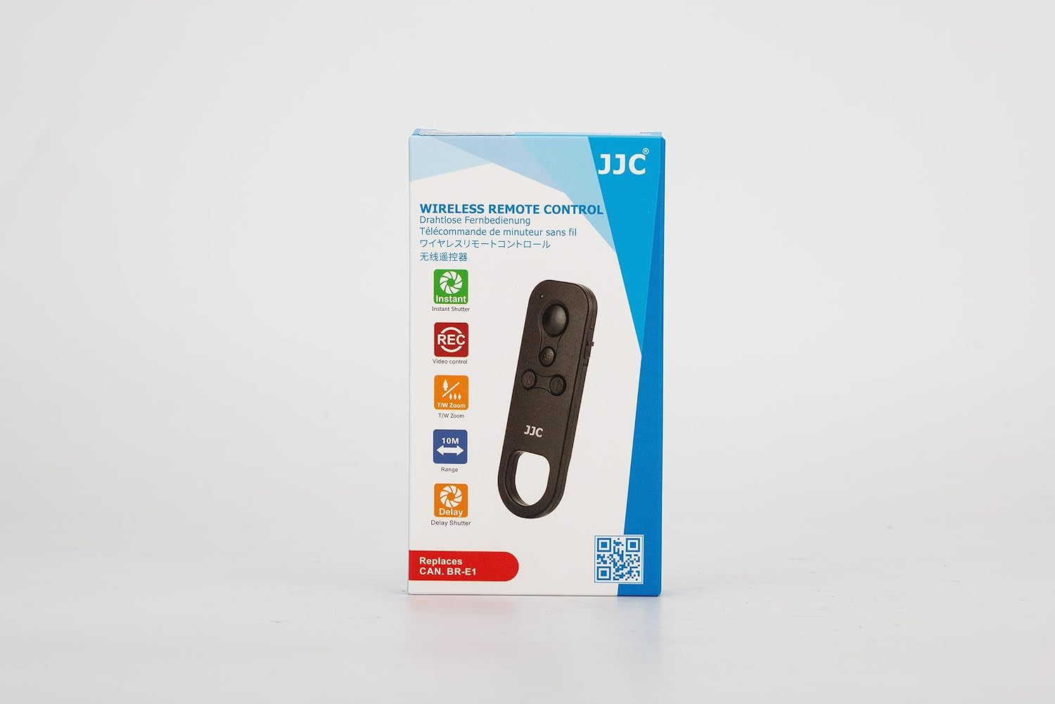 BR-E1 Telecomando Wireless Bluetooth per Canon EOS R10 R7 R3 R5 R6 R RP 90D 77D 850D 800D 200D II, 200D M50 M200, 6D Mark II, M6 Mark II, G5 X Mark II, G7 X Mark III, SX70 HS