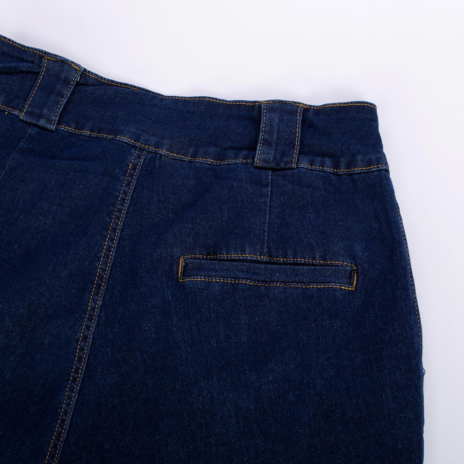 Jeans Da Donna a Vita Alta Con Cintura, per Il Tempo Libero