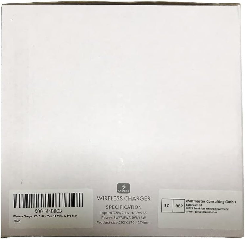 Caricabatterie Wireless,  Stazione Di Ricarica Wireless 3 in 1 Con Adattatore QC3.0 per Iwatch Series SE 6 5 4 3 2, Airpods Pro 2, Supporto Di Ricarica a Digiuno Da 15W per Lphone 14, 13 Pro Max