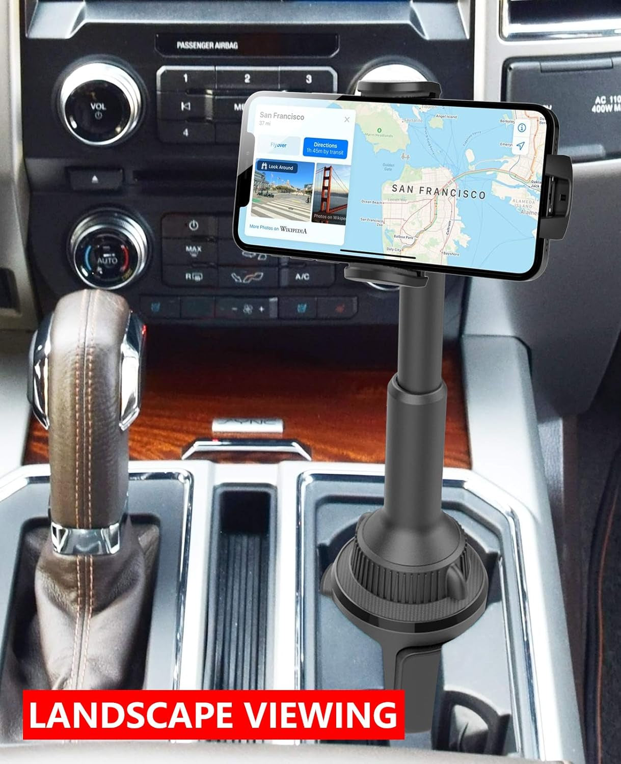 Supporto Auto Portabicchieri, Flessibile Porta Cellulare Da Auto, Supporto Portabicchieri per Auto, Mercedes Cup Phone Holder per Iphone 12 11 Pro Max XR X 8 Samsung Galaxy S20 S10 S9