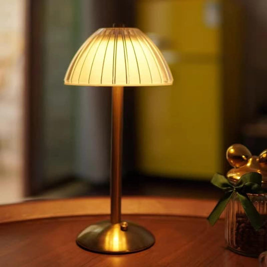 Lampada Da Tavolo Senza Fili, Con Batteria, LED Dimmerabile. Lampada Da Tavolo per Soggiorno, Camera Da Letto, 3 Colori