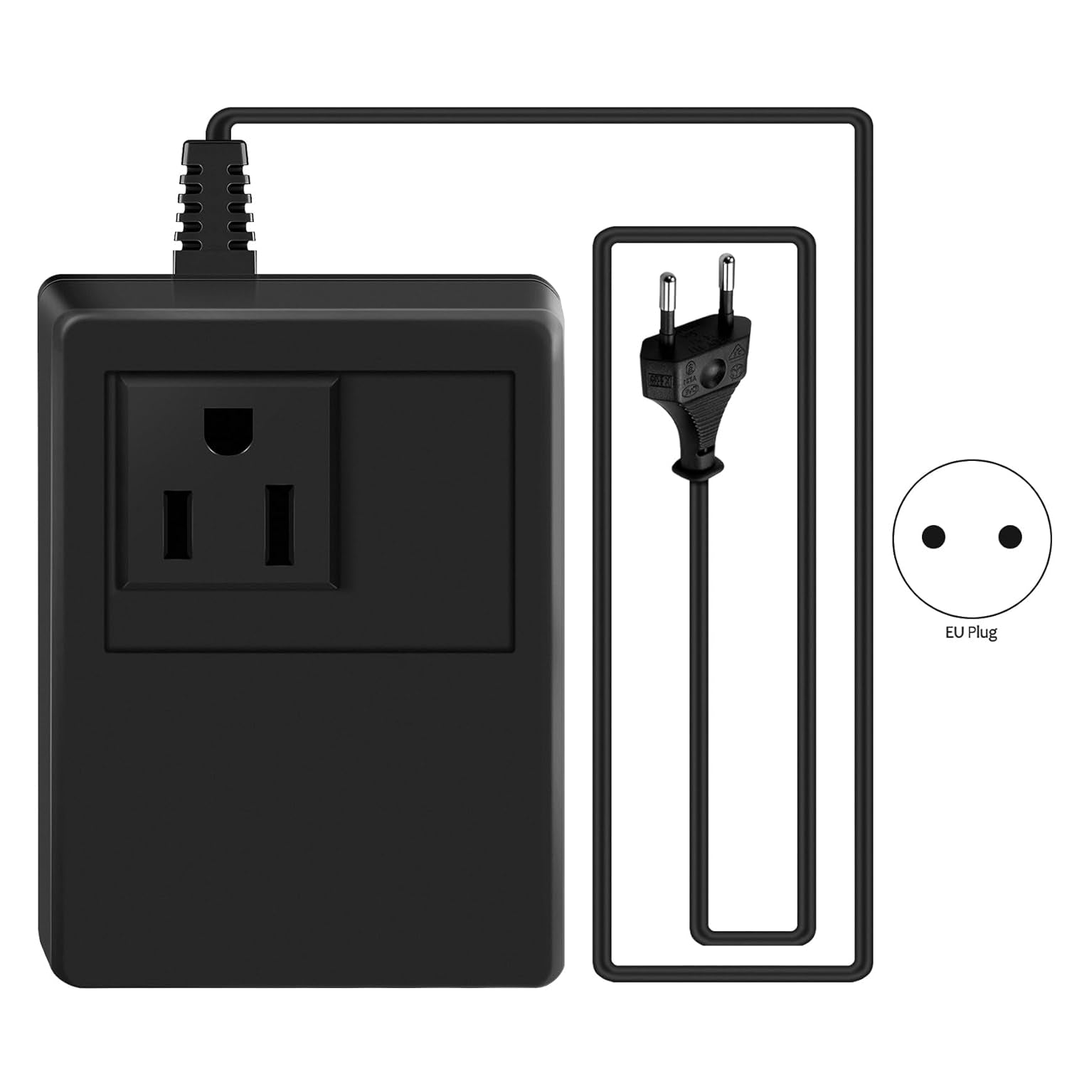 Trasformatore Di Tensione 110 V, Spina Europea (Utilizzato Solo Da Apparecchi Elettrici Entro 70 W)