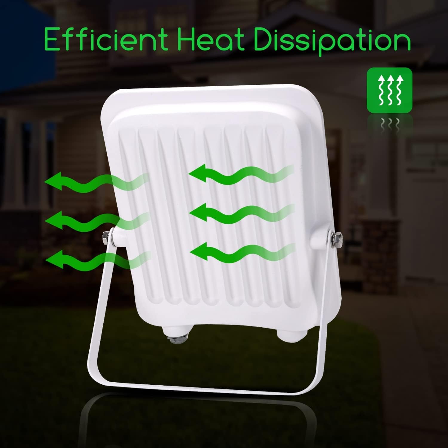 - Faretto LED per Esterni Da 30W 2700Lm, IP65 Impermeabile, Luce Di Sicurezza Impermeabile, Bianco Naturale 4000K Faretto LED Da Giardino, Cortili, Garage, Parchi, Ecc.