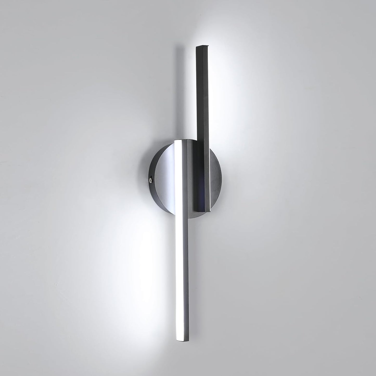 Applique Da Parete Interno, 16W Lampada Da Parete Moderno, Luce Fredda 6500K 1800LM Lampada a Muro per Camera Da Letto, Soggiorno, Corridoio, Scale, 45CM