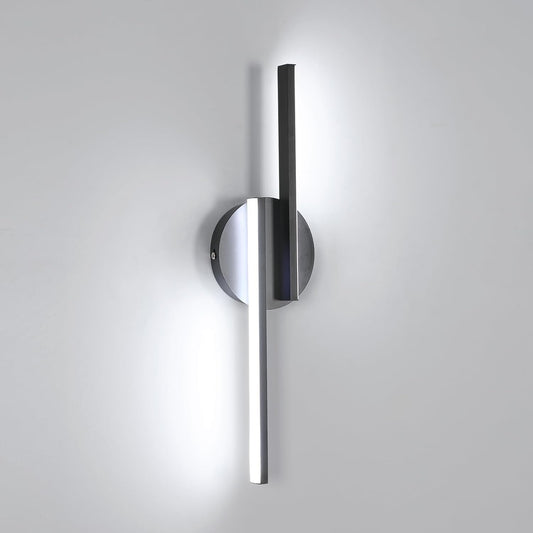 Applique Da Parete Interno, 16W Lampada Da Parete Moderno, Luce Fredda 6500K 1800LM Lampada a Muro per Camera Da Letto, Soggiorno, Corridoio, Scale, 45CM