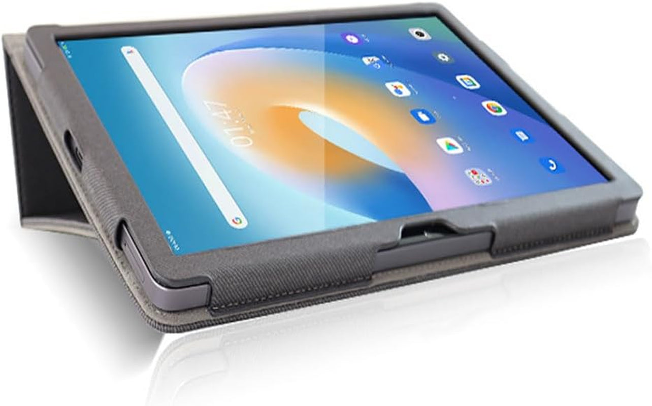Compatibile Con TEC-LAST P40HD/M40 Plus/P40S 10 INCH 2023 Tablet Custodia Protettiva in Pelle Cover Con Funzione Di Supporto, Auto Svegliati/Sonno,Cover Protezione in PU Pelle (Black)