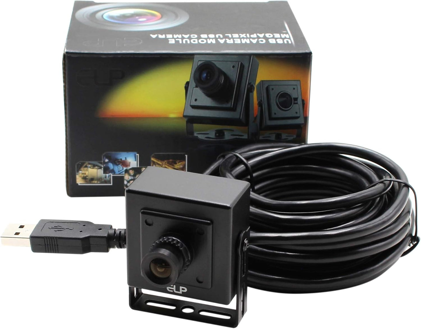 USBFHD04H-BL36 - Webcam Da 2 MP, 1/3 CMOS, Con Obiettivo Da 3,6 Mm
