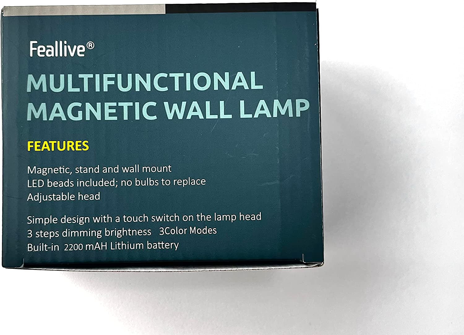 - Lampada Da Parete a LED per Interni, Con Batteria, 1 Pezzo, Controllo Touch, 3 Livelli Di Luminosità, Girevole a 360°, per Soggiorno, Camera Da Letto, Scale, Corridoio, Lampada Wireless